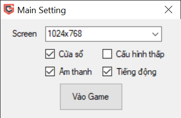 Chức năng chính của Game MU Vũ Phong